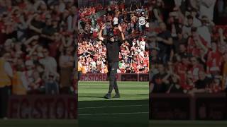 Jürgen Klopp Conducts The Kop.