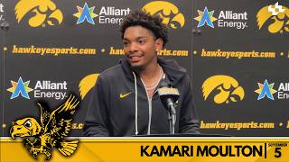 Kamari Moulton | Iowa Football | Sept. 5
