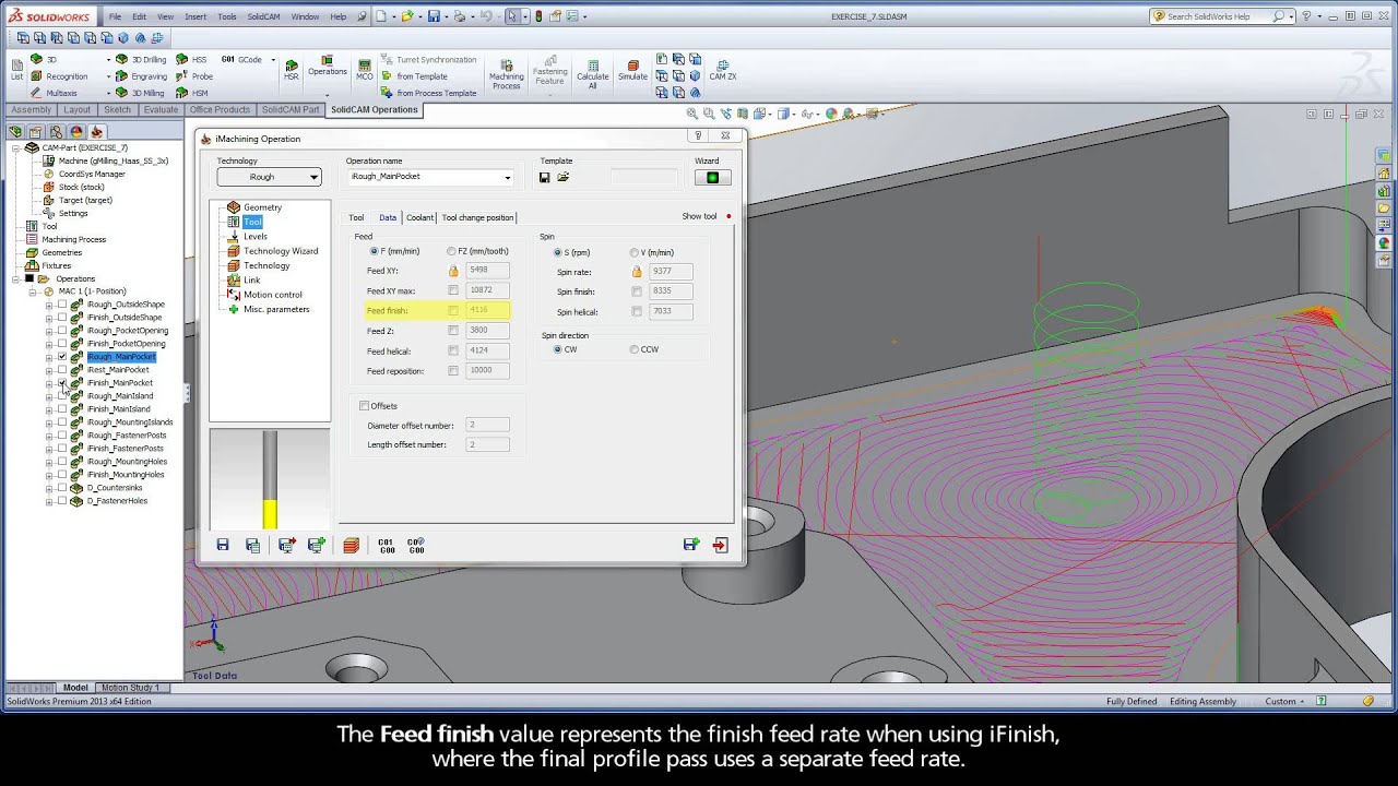 Advanced Parameters on the Tool Page