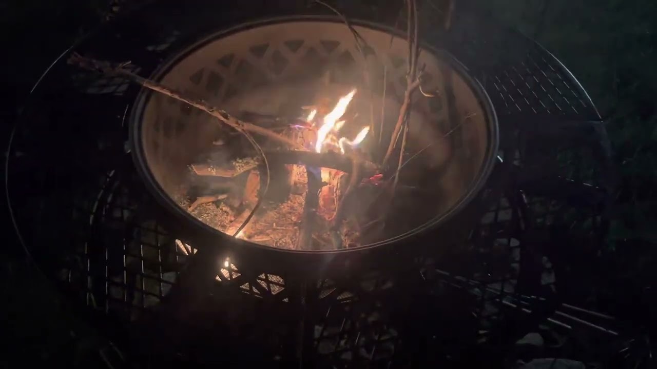 Big Horn fire pit/grill review YouTube