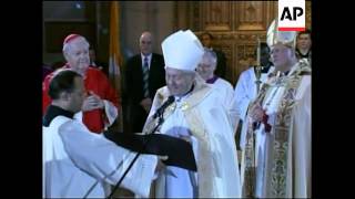 New York Catholics install Dolan as archbishop