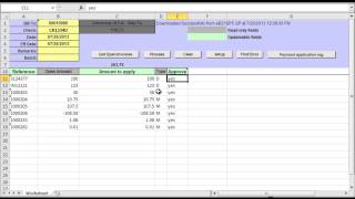Unapplied Payment Excel Loader for QAD 27.6.9 with 32Soft Data Loader