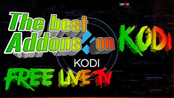 How to install the best addons on kodi