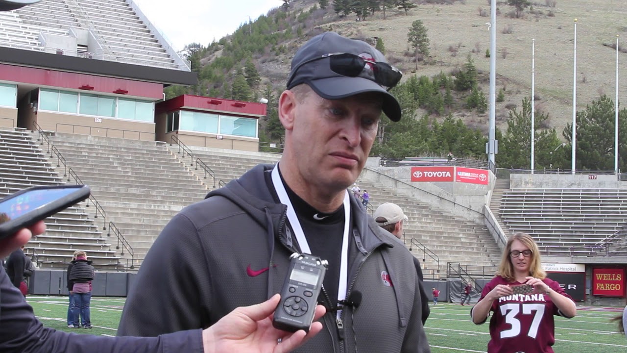 WATCH: Montana Grizzlies 2018 spring game presser - YouTube