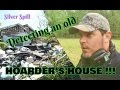 Hoarder property reveals freakish silver coin spill & oddball treasures - Metal detecting video