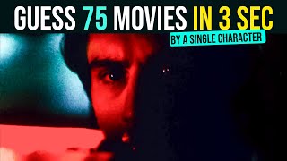 Guess the Movie in 3 Seconds from Just One Character | 75 Films