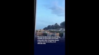 Ukrainian Drones Strike Electronics Factory in Chuvashia