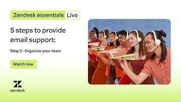 5 steps to providing email support - Step 2: Organize your team