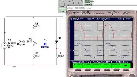 How to make Half Wave Controlled Rectifier on MULTISIM