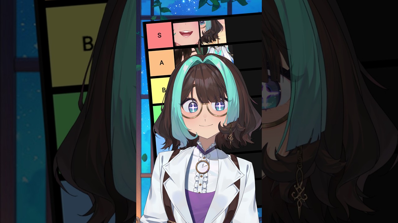 Mes éléments préférés sur chacun de mes modèles #vtuber #vtuberfr #live2D