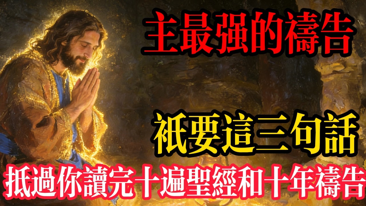 精選30句充滿能力的聖經金句，驅散你心中的黑暗權勢| 睡前聆聽 | 聖經朗誦 | 平安宣告