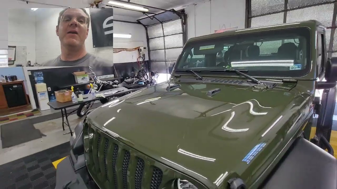 Ceramic coating protection, 2022 Jeep Wrangler, Roanoke VA YouTube