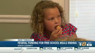 Details Federal Funding for Free School Meals Ending for Some Guide