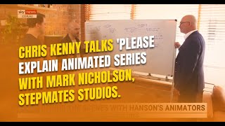 Chris Kenny Parle De La Série Animée Please Explain Avec Mark Nicholson De Stepmates Studios.