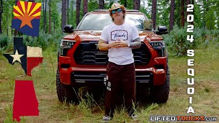 Custom 2024 Toyota Sequoia TRD Pro 4X4 At Lifted Trucks