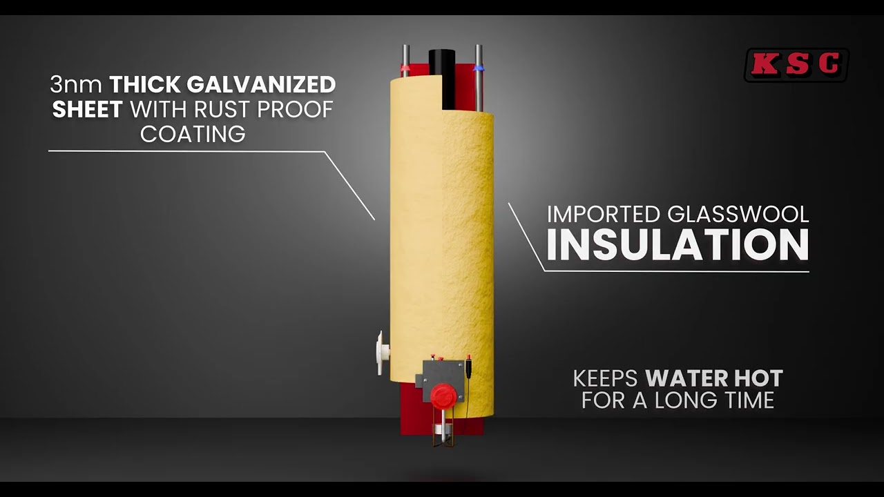 KSC Instant Plus Storage Geyser - Pakistan's First Energy Saving Water Heater