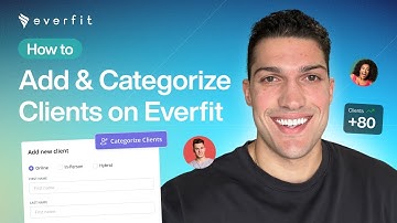 Add your training clients to Everfit platform
