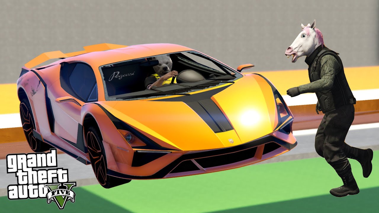 SZYBKIE SAMOCHODY VS LUDZIE w GTA 5 Online Hogaty i EKIPA 