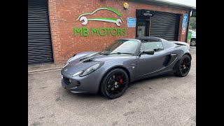 FOR SALE 2006 (06) Lotus Elise 111R Black Lotus Elise For Sale