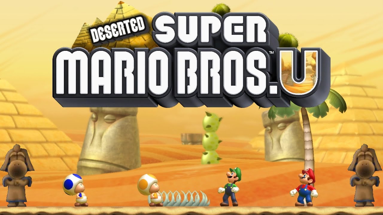 deserted super mario bros u