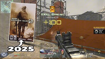MW2 In 2025 Is EASY:"NOOBTUBERS NUKED" VECTOR SILENCED NUKE ON QUARRY TDM!