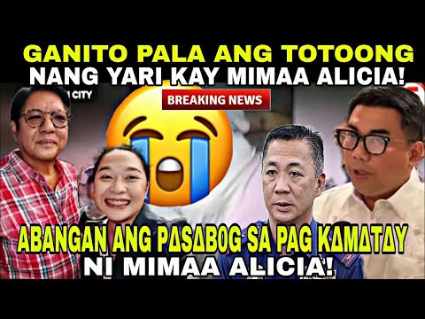 PNP AT NBI SANIB PWERSA NA PARA KAY MIMAA ALICIA!SALAMAT PO!