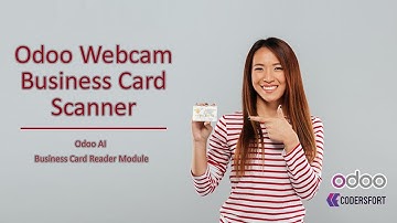 Odoo Webcam Business Card Scanner