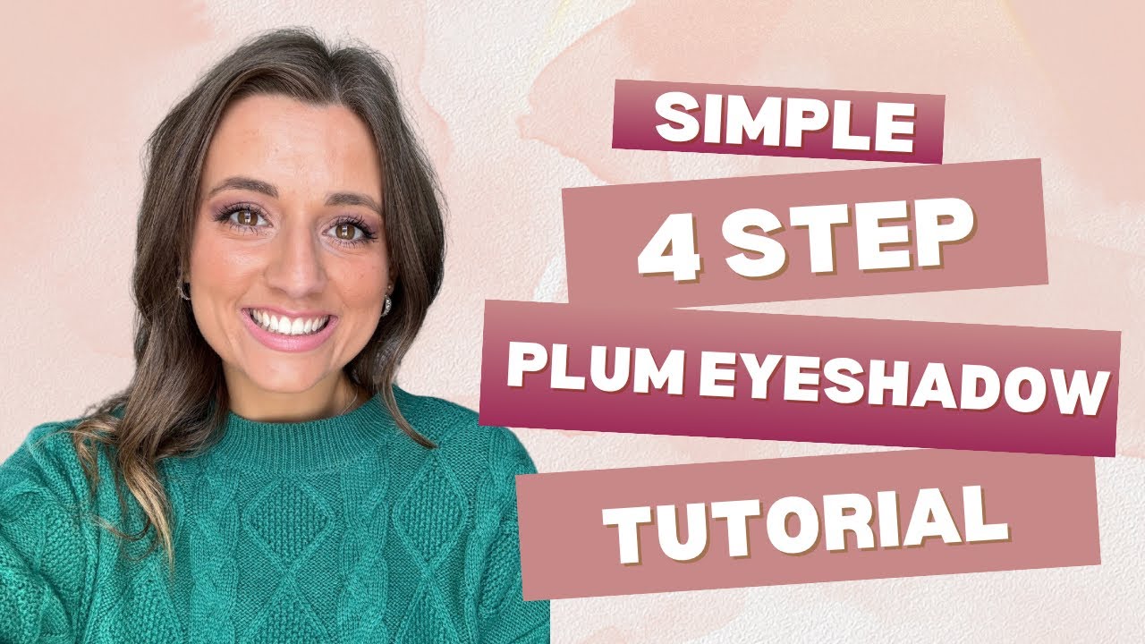 SIMPLE 4 Step Plum Eyeshadow Tutorial using Mary Kay Makeup!