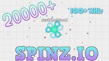 SPINZ.IO - FIDGET SPINNER AGAR.IO | 20000RPM, 100+ score