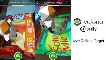 Vuforia Augmented Reality User Defined Target Image Updated