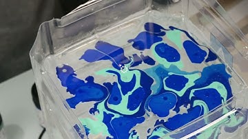 The Art of Suminagashi Japanese Marbling | Craft Therapy | DIY