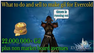 Start making gil for Evercold now!!!