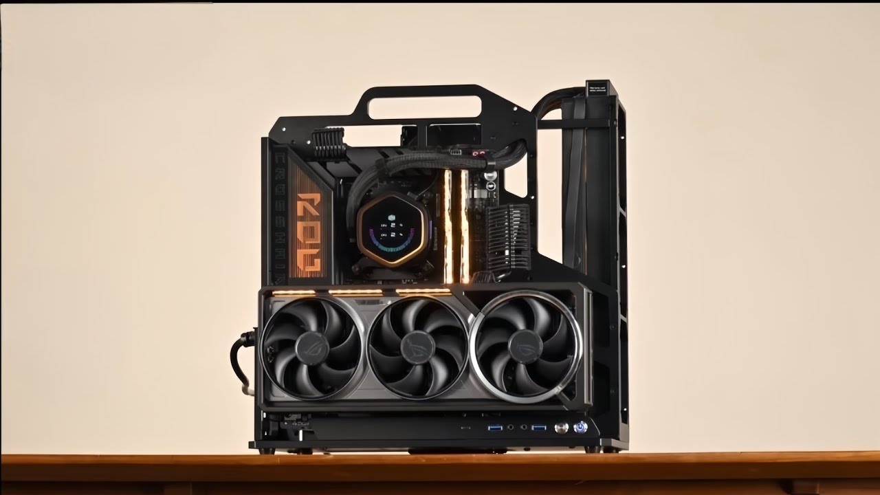 Ultimate solution Open-frame Gaming PC! | AMD Ryzen 9950X3D + RTX 5090 ...