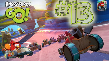 Angry Birds Go! Gameplay Walkthrough Part 13 - Stunt: Track 1 (iOS, Android)
