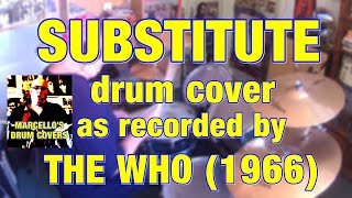 Download Lagu Substitute (drum cover) - Marcello's drum covers MP3