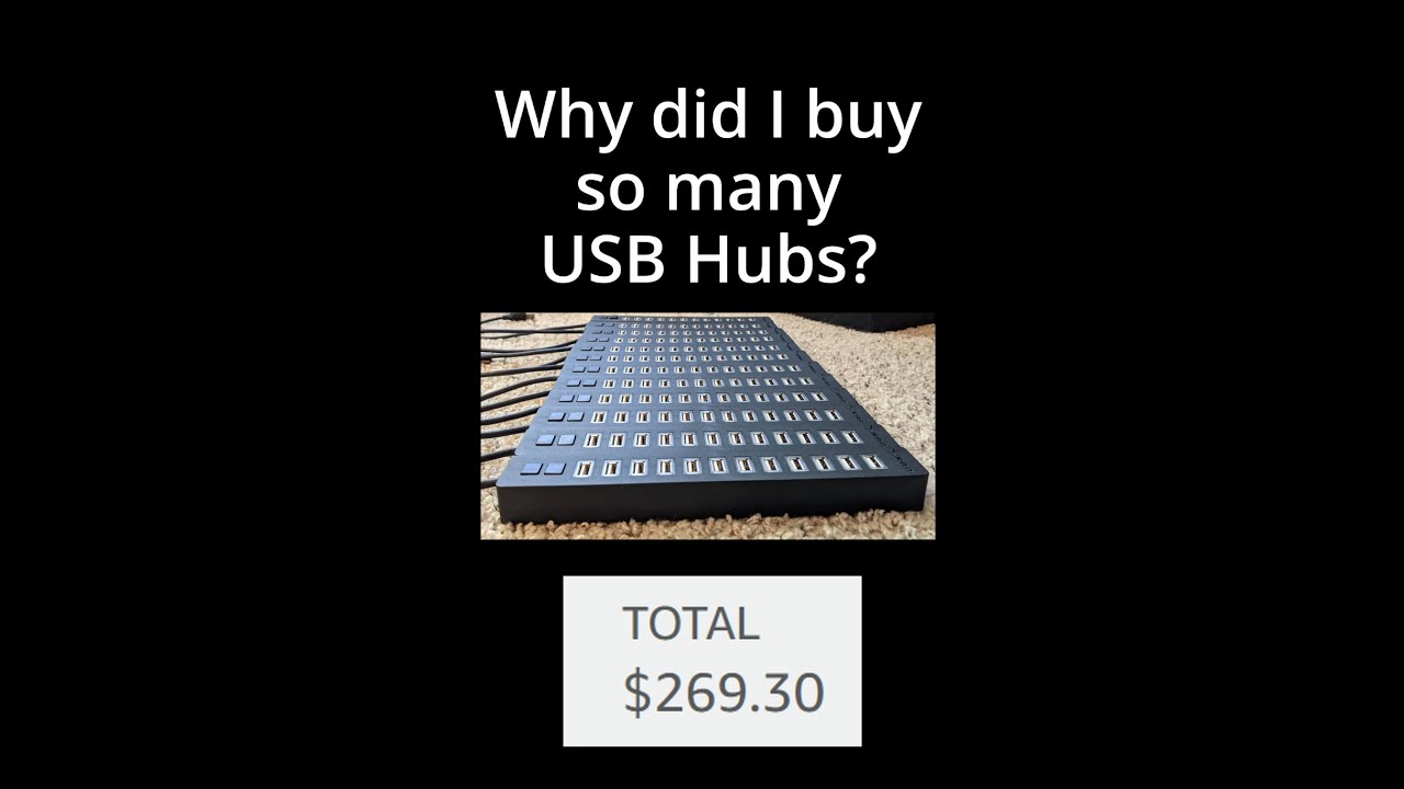 Why did I buy so many USB hubs? 
