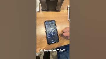 He actually broke YouTube please help comment down below if you know why😂 #viral #shorts #youtube