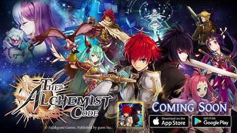 The Alchemist Code (Gumi games) -  First Look Global Trailer!!!