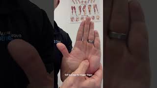 Trigger Finger Exercises- Self Massage