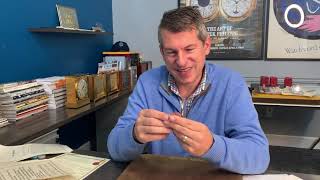 Patek Philippe Silver Up-Down Chronometer