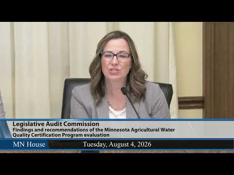 Legislative Audit Commission 8/4/26