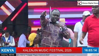 Ruto Ni Two Terms, MP Musa Sirma Drums Up Support for the President During Kalenjin Music Festival