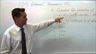 2015 Extension 2 HSC Questions 9 and 10