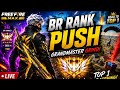 🔴 BR RANK PUSH LIVE 🚀 HEROIC GRIND | FREE FIRE MAX | GABBAR ELITE