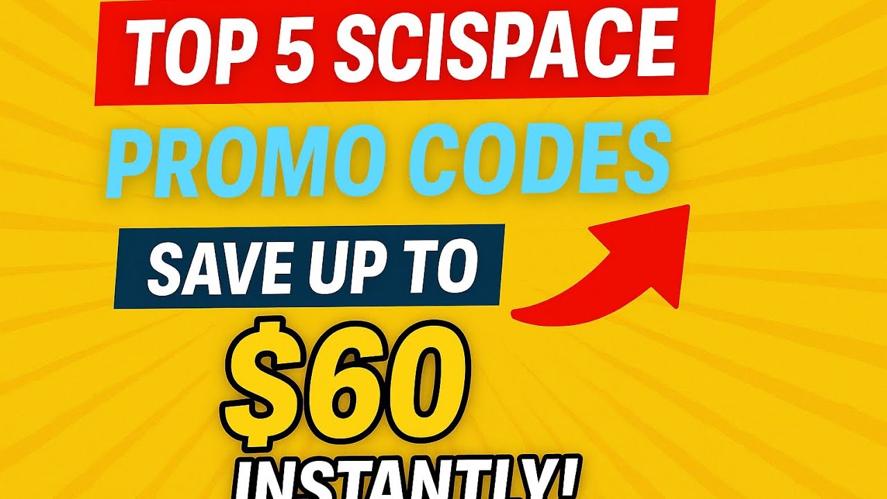 SciSpace Promo Codes for July 2025 🔥 Save Up to $60 Instantly!