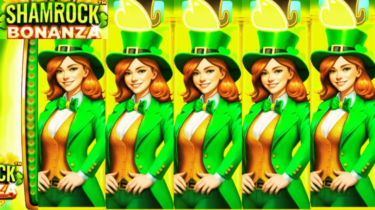 SHAMROCK BONANZA Mega Free Spins & Huge Jackpot Slot Gameplay