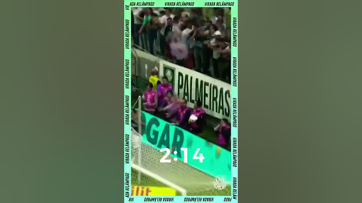 VIRADA RELÂMPAGO - PALMEIRAS 4 x 2 ATLÉTICO GO
