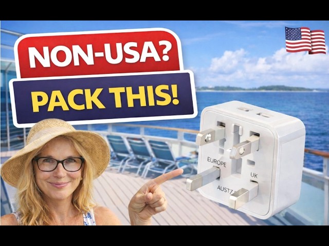 What Adapter Do You Need on a Cruise Ship? (US Outlets 120V)