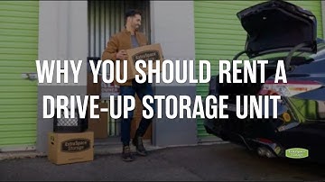 Why You Should Rent a Drive-Up Storage Unit