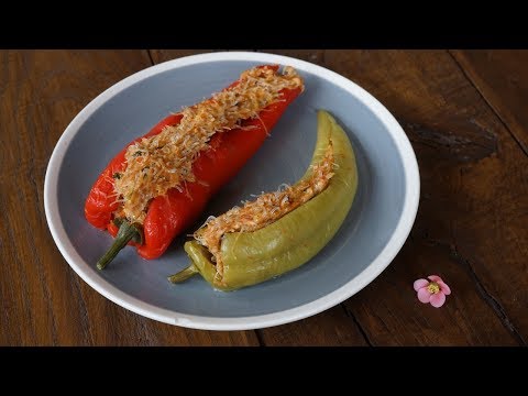 Surprise Steamed Stuffed Peppers - Morgane Recipes